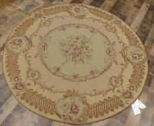Round french aubusson for sale  USA
