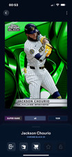 CARTÃO DIGITAL Topps Colorido 2025 Cromado Preto S1 SR Verde JACKSON CHOURIO BREWERS comprar usado  Enviando para Brazil