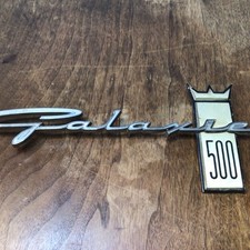 1963 Ford Galaxie 500 emblema de para-lama original destro comprar usado  Enviando para Brazil