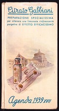 Usado, 1939-CITRATO GABBIANI-AGENDA-RICETTARIO comprar usado  Enviando para Brazil