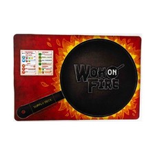 Usado, Tapete de jogo de cartas Green Couch Games Wok on Fire quase perfeito comprar usado  Enviando para Brazil