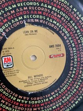 Bill withers. lean for sale  SOUTHMINSTER