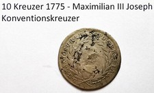 Kreuzer 1775 maximilian gebraucht kaufen  Velden
