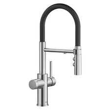 BLANCO CATRIS Flexo Filter Pro Pull-Down Torneira de Cozinha de Arco Alto PVD Aço Inoxidável, usado comprar usado  Enviando para Brazil