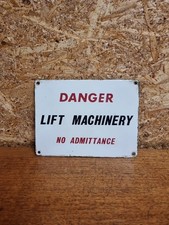 Vintage danger lift for sale  LINCOLN