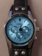 Fossil chronograph armbanduhr gebraucht kaufen  Wendlingen am Neckar