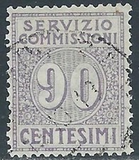 1913 REGNO SERVIZIO COMMISSIONI USATO 90 CENT - RE31-8, usado comprar usado  Enviando para Brazil