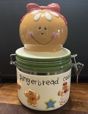 Ceramic gingerbread hinged for sale  Leesville