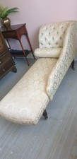 Gold brocade chesterfield for sale  BRADFORD