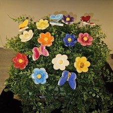 Keramik blumen stück gebraucht kaufen  Ellzee
