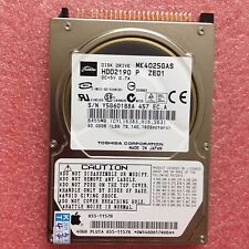 Disco rígido Toshiba MK4025GAS 40 GB 40GB 4200 RPM 2.5" IDE PATA para laptop HDD comprar usado  Enviando para Brazil