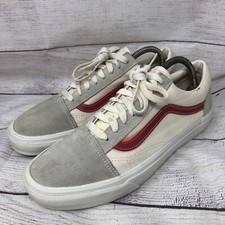 Tênis Vans Shoes Old Skool Marshmallow vermelho creme masculino tamanho 9.5 com cadarço parte superior baixa comprar usado  Enviando para Brazil