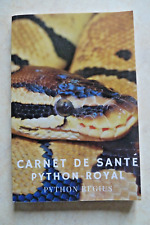 Carnet sante python d'occasion  Cherbourg-Octeville-