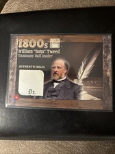 William "Boss" relíquia de tweed /164 cartão histórico de 1800. Estado perfeito comprar usado  Enviando para Brazil