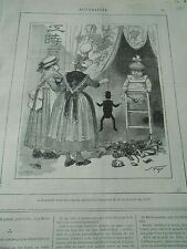 Typo caricature 1886 d'occasion  Bourgoin-Jallieu