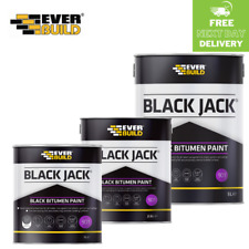 Tinta de betume preta 901 | Everbuild Black Jack | Proteção à prova de intempéries | comprar usado  Enviando para Brazil