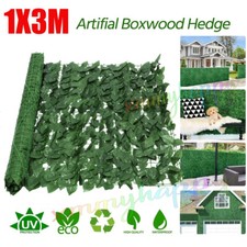 Artificial leaf hedge for sale  WORCESTER