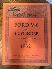 Ford service instructions for sale  Jena