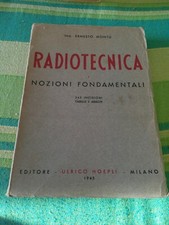 Radiotecnica vol nozioni usato  Italia