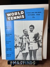 REVISTA MUNDIAL DE TÊNIS RARA V2 1958 ALTHEA GIBSON outubro comprar usado REVISTA MUNDIAL DE TÊNIS RARA V2 1958 ALTHEA GIBSON outubro comprar usado  Enviando para Brazil