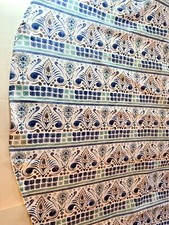 Tablecloth paisley blue for sale  Huntington