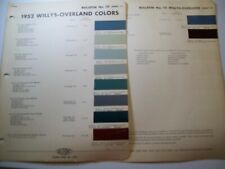 overland 1952 willys for sale  Frostburg