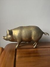 Victorian brass piggy for sale  BROMLEY