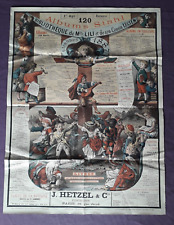 Affiche publicitaire hetzel d'occasion  Valenciennes