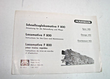 Märklin riginale lokbeschreib gebraucht kaufen  Rüsselsheim am Main