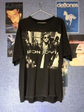 Camiseta manga curta rara Bon Jovi Keep the Faith 1992 NH17371 comprar usado  Enviando para Brazil