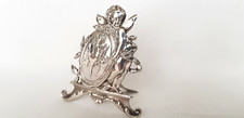 solid silver menu holders for sale  LONDON
