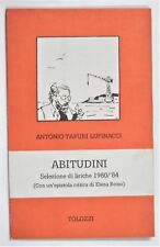 Tafuri lupinacci abitudini usato  Pontremoli