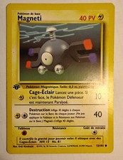 Carte pokemon magneti d'occasion  Clamart