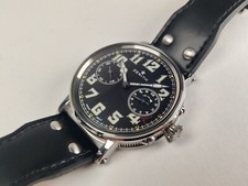 Zenith alarm wristwatch for sale  EXETER