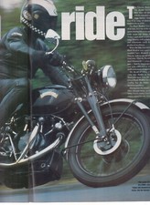Motorcycle vincent black d'occasion  Presles