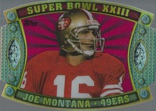 2011 Topps Super Bowl Legends Giveaway Die Cut #62 Joe Montana FB comprar usado  Enviando para Brazil