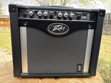 Amplificador de guitarra testado Peavey Rage 258 25 watt azul Marvel | Funciona e limpo comprar usado  Enviando para Brazil