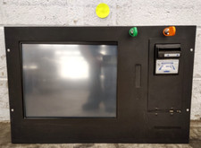 Terminal interativo de autoatendimento com tela sensível ao toque de 17" e validador de contas P17BH-AB, usado comprar usado  Enviando para Brazil