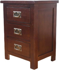 Comodini legno noce usato  Roma