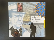 1994 livre timbres d'occasion  France