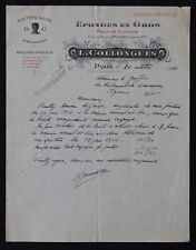 Billhead facture paris d'occasion  Nantes-