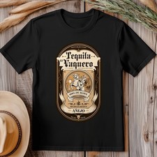 Cowboy tequila shirt for sale  WEYMOUTH