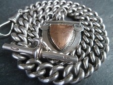 solid silver albert chain for sale solid silver albert chain for sale NOTTINGHAM