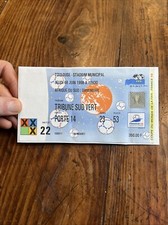 Football cup ticket d'occasion  Expédié en Belgium