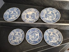 Assiettes plates bleues d'occasion  Montpellier-