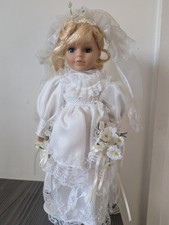 Bride porcelain doll for sale  BEDFORD