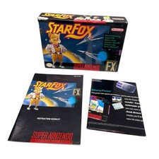 Star Fox (Super Nintendo | SNES) Autêntico SOMENTE CAIXA, MANUAL E PÔSTER - SEM JOGO! comprar usado  Enviando para Brazil