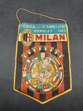 Gagliardetto milan coppa usato  Italia