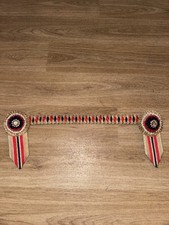 velvet show browband for sale  WESTON-SUPER-MARE