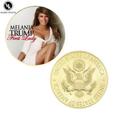 Moeda comemorativa americana Melania Trump decoração para casa coleção de moedas de ouro comprar usado  Enviando para Brazil